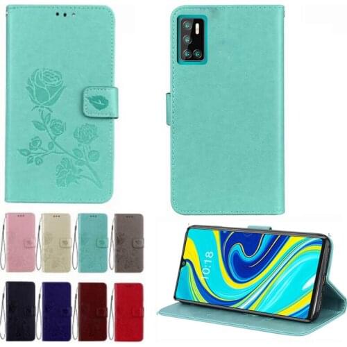 For Cubot P40 Case Protection Stand Style PU Leather Flip Silicone Back Cover Phone Wallet Case For Cubot J5