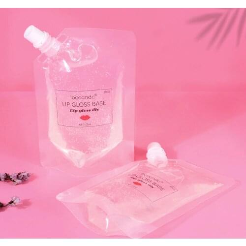 DIY Clear Lip Gloss Base Oil Non-Stick Moisturizing Lipstick Material Gel For Lip Gloss Base Handmade Liquid Lipstick Makeup 1pc