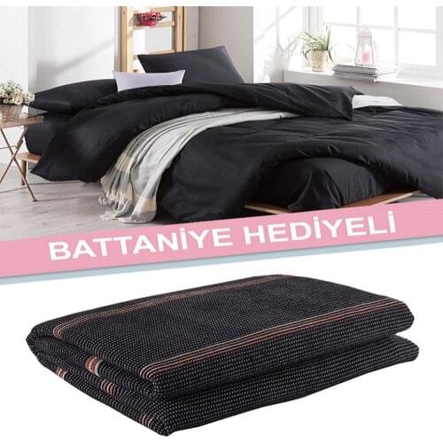 Cotton Solid Color Double Duvet Cover Set FreshColor 5-Piece Modern And Stylish Design European American Style BLANKET GIFT