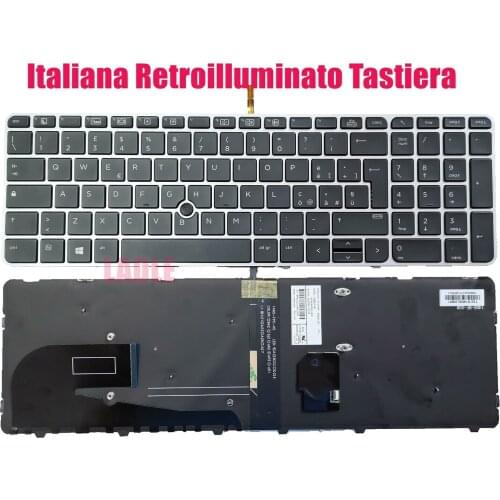 Italiana Retroilluminato Tastiera for HP EliteBook 755 G3/755 G4/850 G3/850 G4