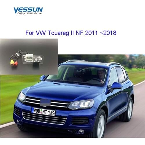 Rear camera For Volkswagen VW Touareg II NF 7P MK2 2011 2012 2013 2014 2015 2016 2017 2018 Backup camera License Plate camera