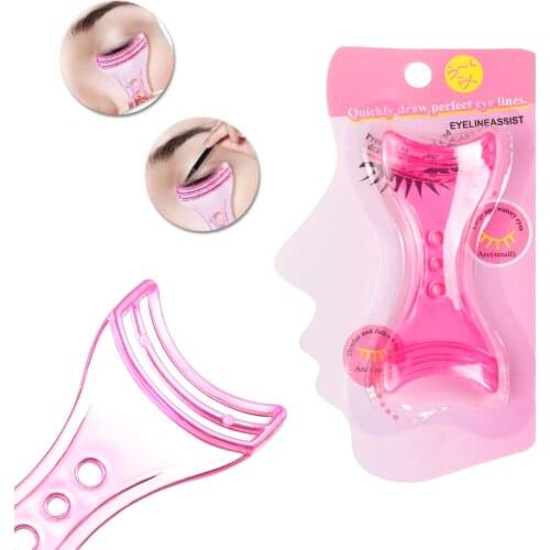 Mascara Eyeliner Applicator Extension False Eyelashes Curler Comb Brush Card Shield Eye Makeup Tools