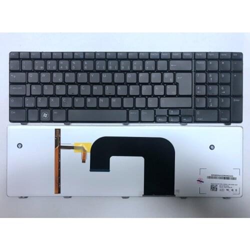 Estonia Brazil Bulgarian Sweden Laptop keyboard For DELL Vostro 3700 V3700 I7-720 Europe Backlit&NoBacklit