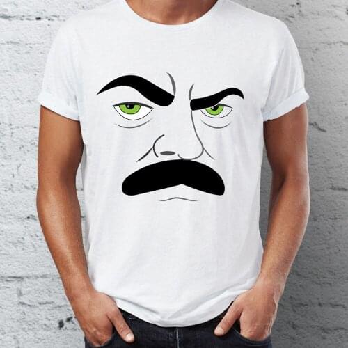 New Mens T-shirt Command Do Nothing Ron Swanson Tshirt Funny Hip Hop Tees Tops Harajuku Streetwear
