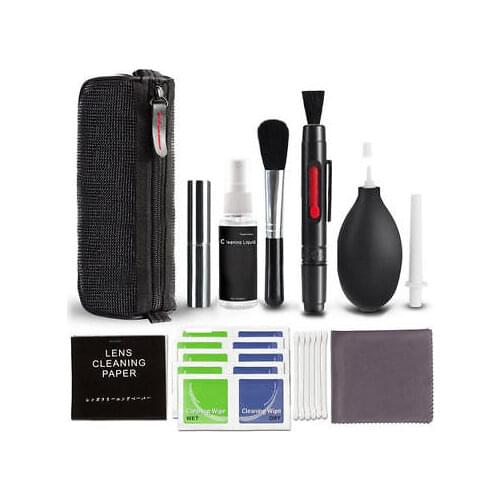 2019 New Fashion Professional DSLR Lens Camera Cleaning Kit / Spray Bottle Lens Pen Brush Blower