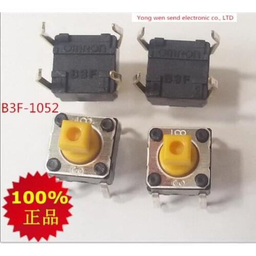 NEW B3F-1052 B3F1052 1.47N Micro light touch switch button Key switch DIP4 Free shipping