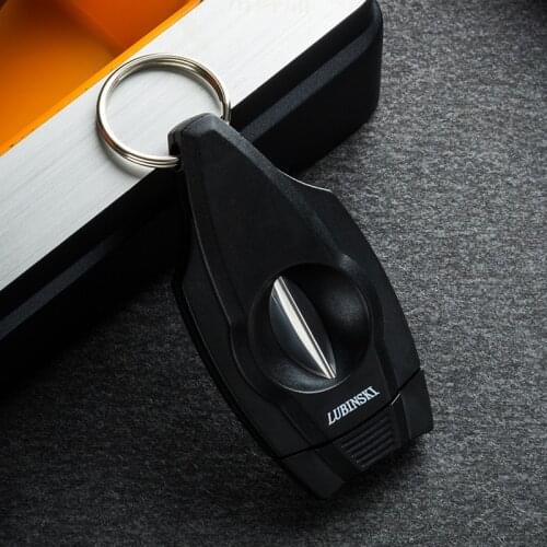 Portable Cigar Cutter Stainless Steel V-Cut Shape Cigar Scissors Shears Travel Party Smoking Tool Gadget Accessories Cutters