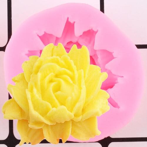 Sugarcraft Flower Chrysanthemum Silicone Mold Candy Chocolate Gumpaste Molds DIY Cupcake Topper Fondant Cake Decorating Tools