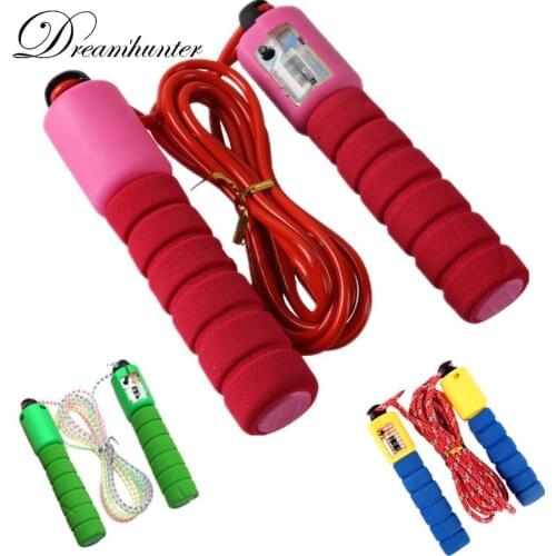 Outdoor Sports Fitness Equipments Bodybuilding Ropes Jump Adjustable Women Mens Lose Weight Tools Rope Skipping Counting