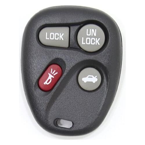 Lockartist High Quality 4 Buttons Remote Key Shell Auto Car Key Case for Buick Century Replacement keycase for Buick Century