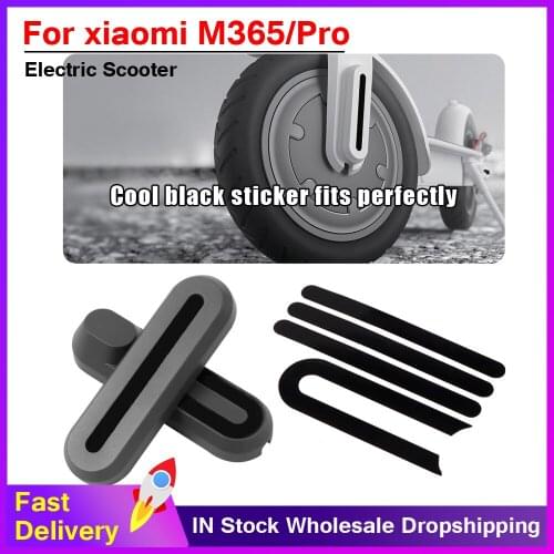Scooter Front Rear Wheel Tyre Cover Hubs Protective Shell Case Sticker For Xiaomi M365 Pro Electric Scooter Multicolor Sticker