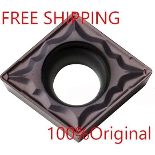 10pcs/set CCMT120404 -HMP PC9030 CNC Turning carbide inserts Processing stainless steel SCLCR