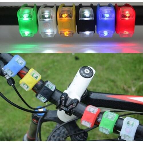 2PCS Baby Stroller Night Light Waterproof Silicone Caution lamp Outdoor Security Safety Alert LED Flash Remind Caution Lamp