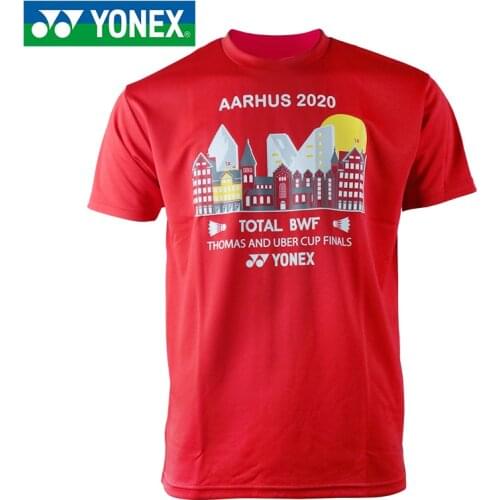 2020 New arrival YONEX yy badminton uniform 20150 Tangyou Cup commemorative clothing quick-drying training