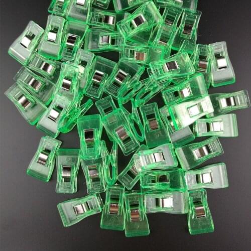 50 Pcs DIY Plastic Sewing Fixed Clips Patchwork Crafts Transparent Quilt Quilting Patchwork Clip Sewing Tools & Accessory