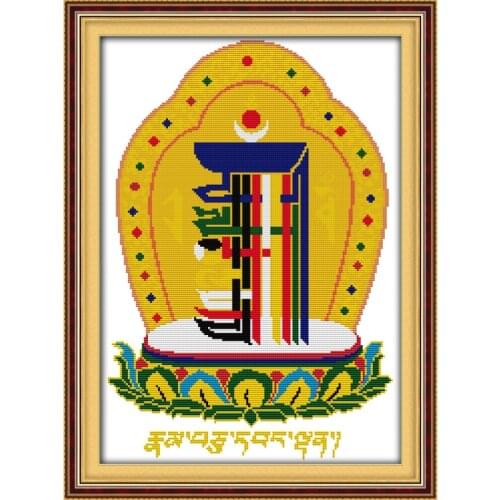 Everlasting Love Kalachakra Ecological Cotton Cross Stitch 11 CT And 14 CT Stamped Product Sales Promotion