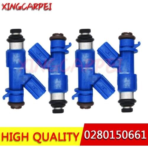4pcs 16450 RWC A01 Fuel Injector Nozzle Fit for Acura HONDA 2007-2012 Honda Civic Integra RDX RSX K20 K24 B16 16450-RWC-A01