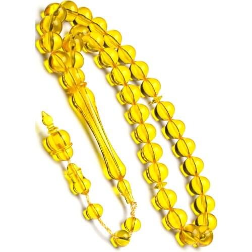 Islamic Tasbih Muslim Rosary Beads 33 Prayer Rosary For Men Bracelet For Men Accessory amber oltu amber stone Handmade Turkey