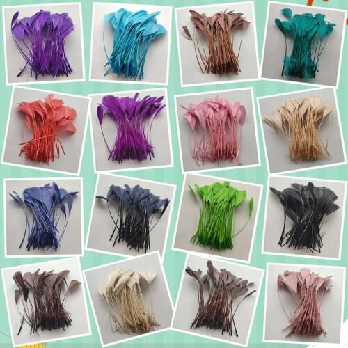 Beautiful 18 Colors 10pcs Natural Goose Feathers 12-18cm/5-7 inch Christmas Decoration Clothing Shoes Hat Accessories