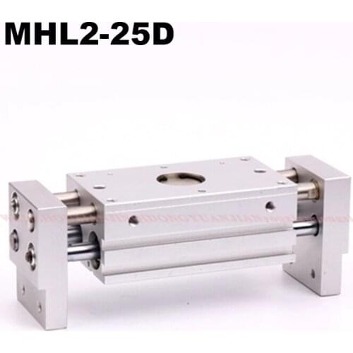 MHL2 Series SMC Type Gripper Cylinder MHL2-25D Double Acting Pneumatic Air Gripper Parallel Cylinder MHL2 25D Bore 25 mm