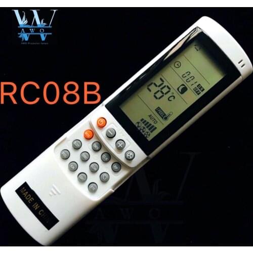 1PCS New RC08A RC08B Remote Control For Airwell Electra Air Conditioner