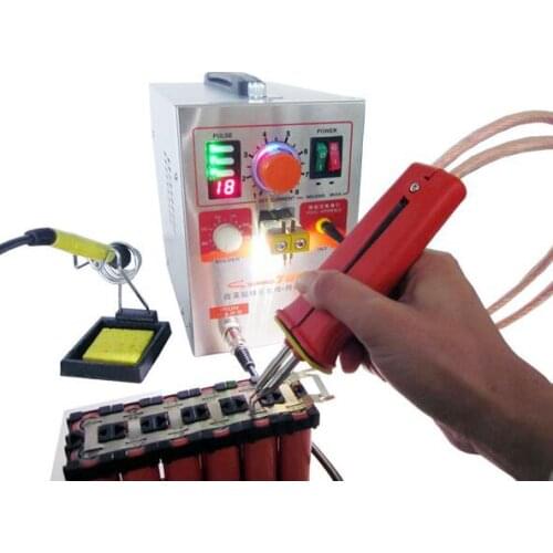 Free by DHL 1pc S709AD 1.9KW High Power Spot Welder & Soldering Station with welding pen (70B)+50 pc 0.1*4*100mm Nickel sheet