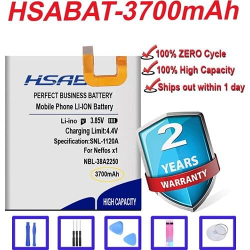 Top Brand 100% New 3700mAh NBL-38A2250 Battery for TP-link Neffos x1 32GB,TP902A in stock