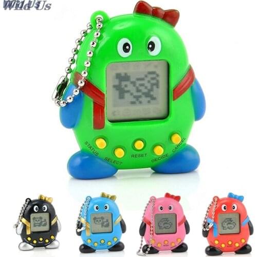 High Quality Pets Nostalgic Virtual Pet Cyber Pet Digital Pet Tamagotchi Penguins E-pet Gift Toy Handheld Game Machine
