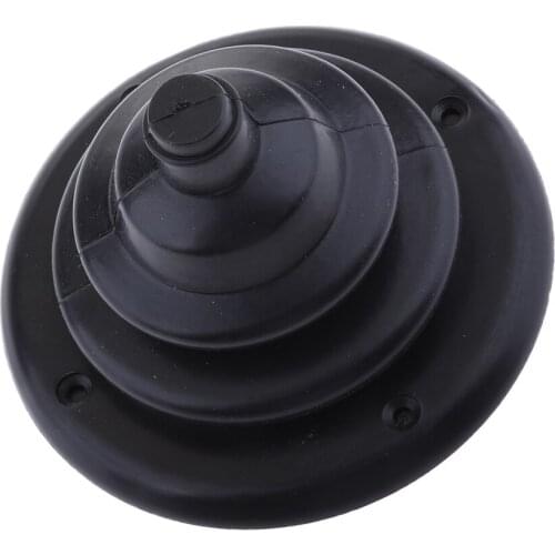 100mm 4 inch Marine Boat Rigging Cable Boot Hole Shifter Cable Cover Black