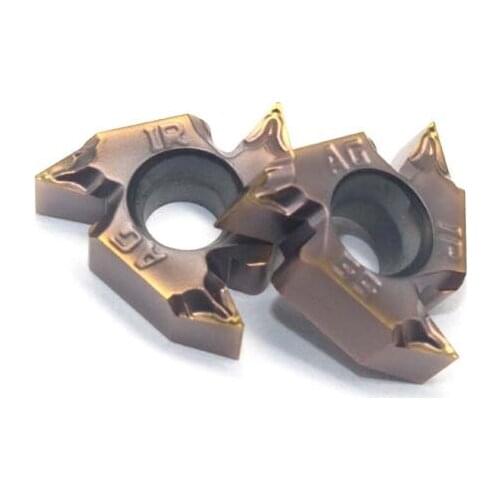 16IRM AG55 20PCS CNC Carbide Insert Lathe Cutter Tool 16IRM AG55 LF6018 Threading blade for stainless steel