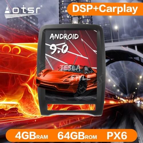 Tesla Style Car GPS Navigation For Dodge Durango 2012+ Android Radio Multimedia Player PX6 Auto Stereo Head Unit Audio Video 64G