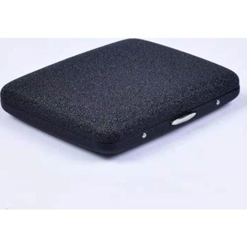 Holds 20 Cigarettes Matte Cigarette Case Cover Portable Ladies Cigarette Box Sleeve Tobacco Box Smoking case