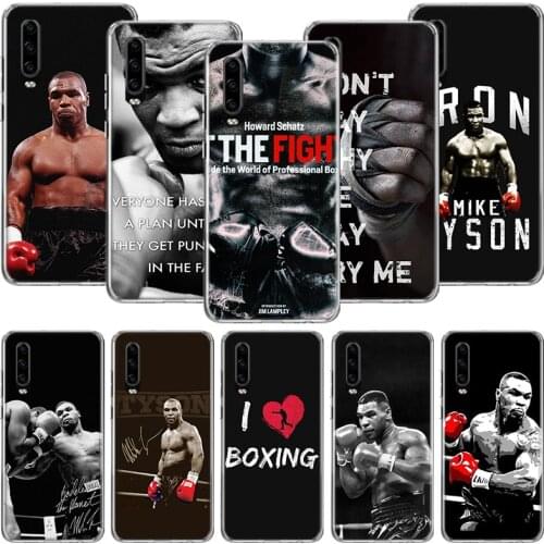 Mike Tyson Boxer Man Phone Case For Huawei P30 P40 P20 P10 Mate 20 10 30 Lite Pro P Smart Z Plus Printing Cover Coque Shell