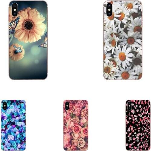 TPU Pattern For Huawei Honor Mate 20 p40 lite pro 10i 20i 8S lite Y9 Y7 Y5 Prime 2019 2018 My Lockscreens Flowers