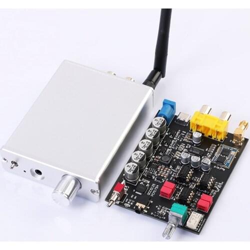 HIFI PCM1794 USB DAC Board QCC5125 APTX LDAC Bluetooth-compatible 5.1 24Bit 96kHZ RCA 3.5MM Audio Decoder Headphone Amplifier