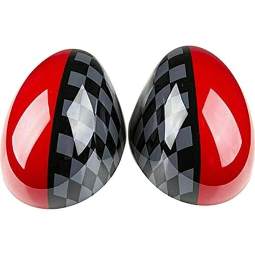 Car Door Side Mirror Cover Caps for Mini Cooper Hardtop F54 F55 F56 F57 F60 Series JCW Style