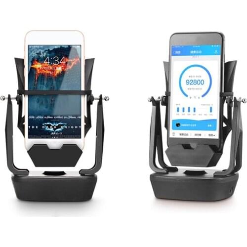 Creative Swing Automatic Shake Phone Wiggler for WeChat Wiggler Bat Shape Record Step Device Home Decorative Shelves18*11*10.5cm