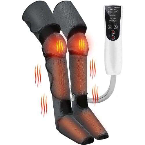 360° Foot air pressure leg massager promotes blood circulation, body massager, muscle relaxation, lymphatic drainage device