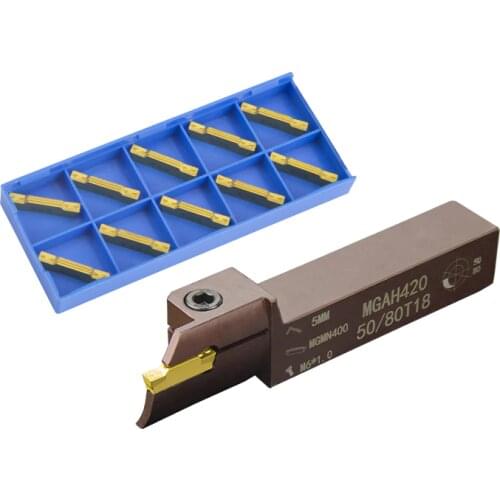 MGAH High-end spring steel for MGMN300 Large range MGAH320 MGAH325 External reverse end face Groove cutter Mechanical lathe