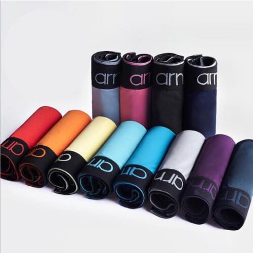 10 pcs / lot Male Underwear Men Boxer Mens Sexy Underpants For Man Panties Shorts Boxers cuecas Sexy Cueca Boxer Men