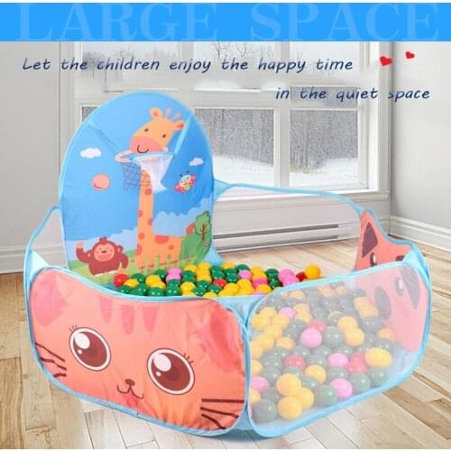 Three Color Foldable Funny Children Kids Play Tent Pit Pool Game Kids Play House Set Toy Baby Gifts Childrens Lodge