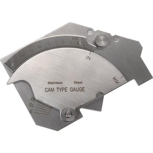 1pc Durable Silver Bridge Cam Gage Angle Linear 50mm Test Ulnar C50 Welding Gauge Welder Inspection Measurement Gauges Mayitr