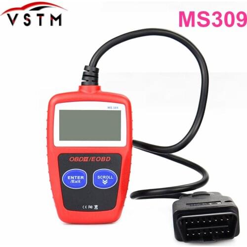 MS309 OBD2 Scanner Code Reader Car MS 309 Auto Diagnostic Tool OBD 2 Car Diagnostic Engine Code Reader Better Than ELM327 OBD