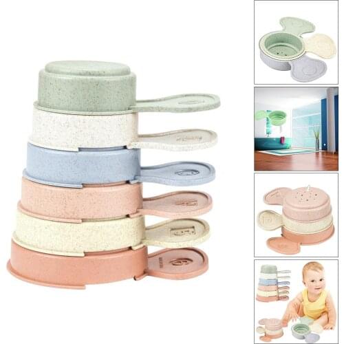 Stacking Cups Baby Building Stack Up Cups Water & Sand Party Activity Toys