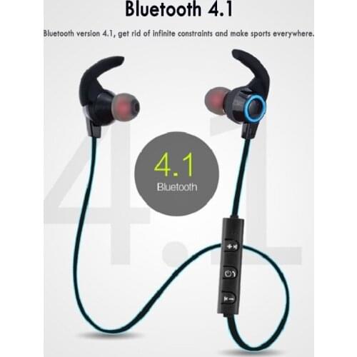 Auriculars Bluetooth 4.1 Stereo Bass Sport Earphone For Phone Huawei Samsung Headset Wireless Earbuds Headphone With Microphone