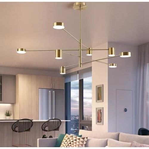New Arrivals led chandelier tree lighting For Living room Bedroom Kitchen mid century ceiling Lamp home decor Flush Mount