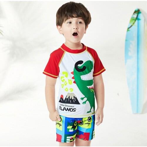 Korea Swimwear With Sleeves Bodys Rash Guard Kids Swimming Suit Trendy Tankini Bikini Surfing Swimsuits Rashguard Cute Children