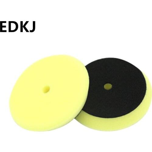 3 inch Automobile beauty waxing sponge wheel polishing disc waxing grinding plate bevel sponge polishing pad