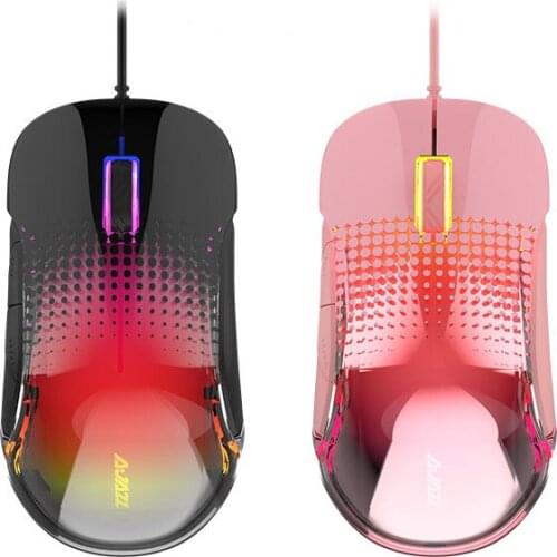 Ajazz AJ358 PC Accessory Mouses Wired Gaming Mouse 10000DPI 7-Level DPI Game Engine Mice Wired USB&Mouse Ergonomic Laptop