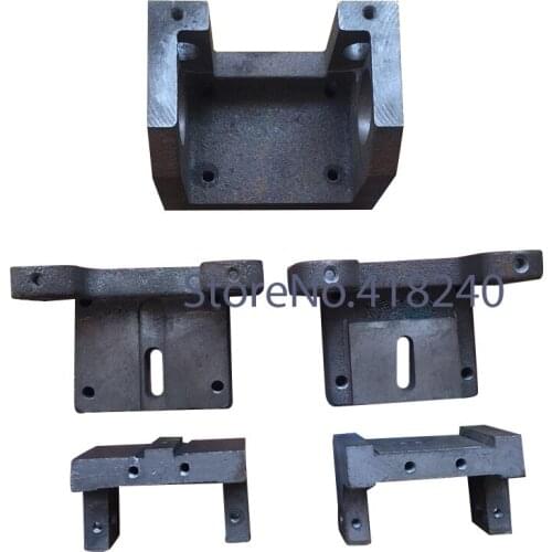 Computer Embroidery Machine Accessories Pulley Seat 50mmX37holeX18axis 16 Axis Concave Convex Holder